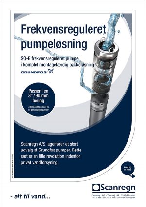 Grundfos SQ-E frekvensreguleret pumpe - Produktblad fra Scanregn A/S